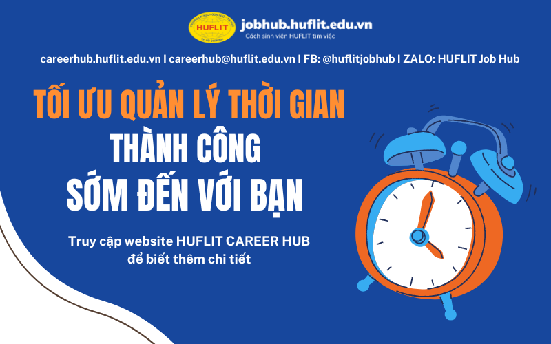 Toi uu quan ly thoi gian thanh cong se den som voi ban