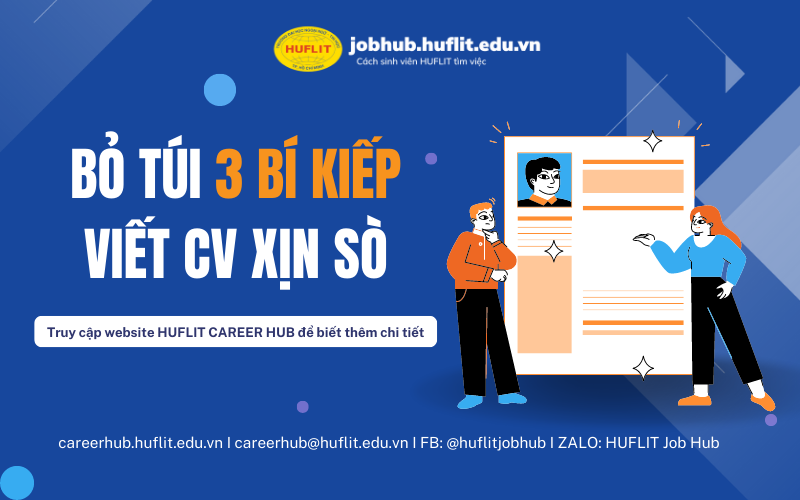 Bỏ túi 03 bí kíp viết CV sịn sò