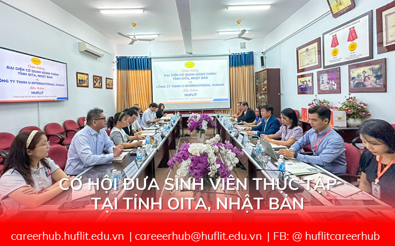 Cơ hội thực tập tai Oita, Nhật Bản