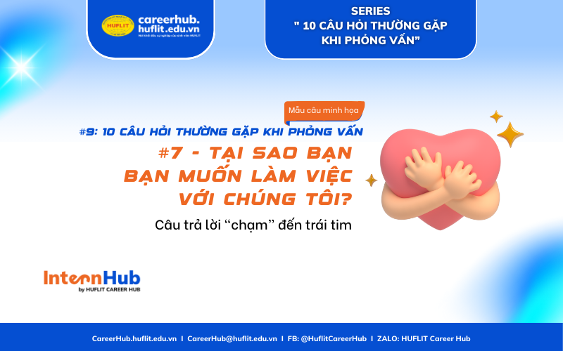 Why do you want to work for us?