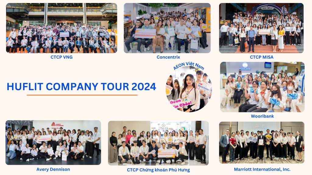 1. Hình Huflit Company Tour 2024