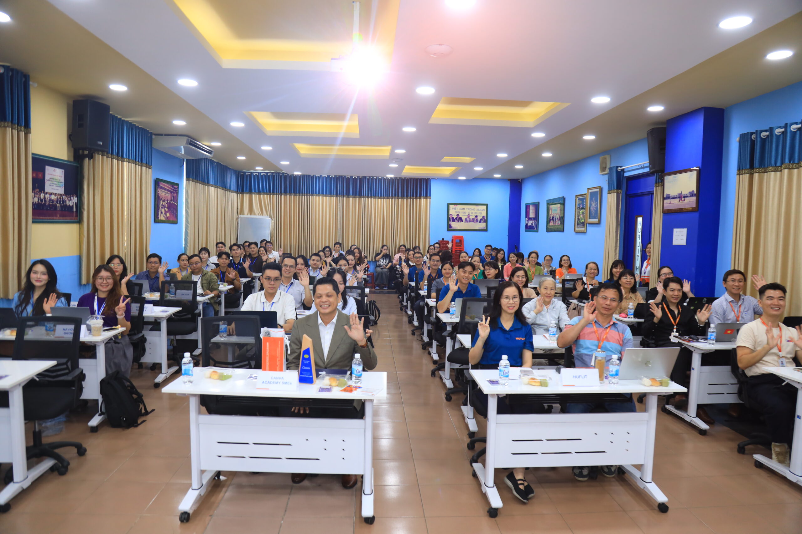 Toàn cảnh hội trường Case Study Lab Canva