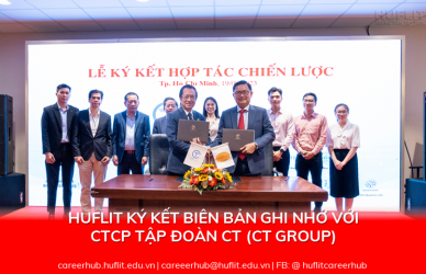 HUFLIT và CT Group chính thức trở thành đối tác MOU từ tháng 9/2023